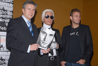 Klaus Wowereit, Karl Lagerfeld, Brad Kroenig