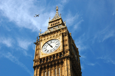 Uhrturm Big Ben / The Clock Tower / St. Stephen's Tower