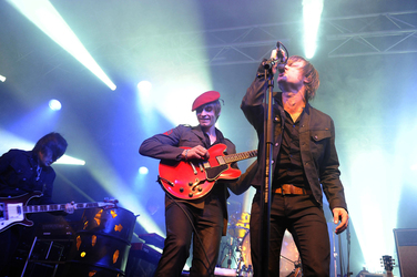 Carl-Johan Fogelklou, Gustaf Norén, Björn Dixgard (Mando Diao)