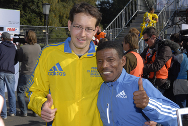 Mark Milde, Haile Gebrselassie