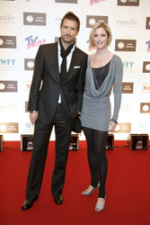 Andreas Türck mit Begleitung