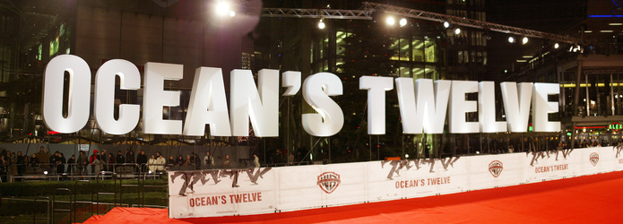 Ocean's Twelve Dekoration im Sony Center