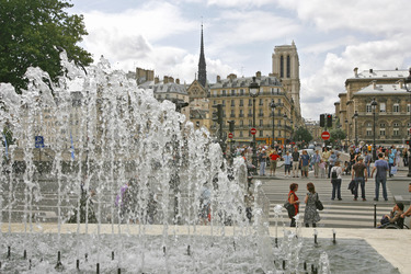 Blick auf die Ile de la Cité