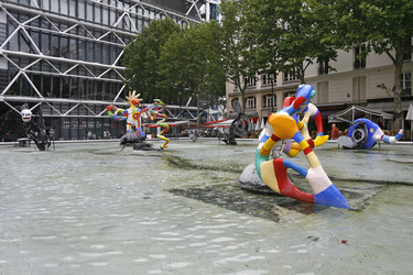 Strawinski-Brunnen / Tinguely-Brunnen