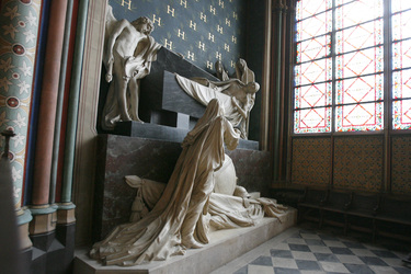Chapelle Saint Guillaume, Mausoleum des Comte d'Harcourt im Notre Dame de Paris