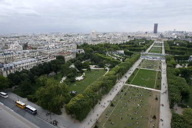 Blick vom Eiffelturm / Tour Eiffel