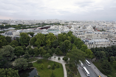 Blick vom Eiffelturm / Tour Eiffel