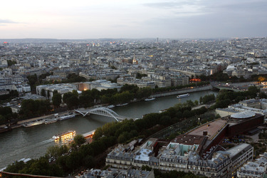 Blick vom Eiffelturm / Tour Eiffel