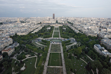 Blick vom Eiffelturm / Tour Eiffel