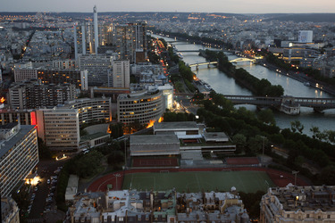Blick vom Eiffelturm / Tour Eiffel