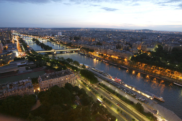 Blick vom Eiffelturm / Tour Eiffel
