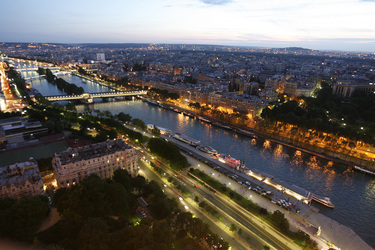 Blick vom Eiffelturm / Tour Eiffel