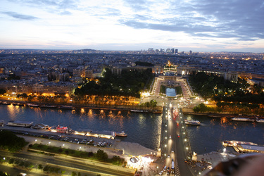 Blick vom Eiffelturm / Tour Eiffel