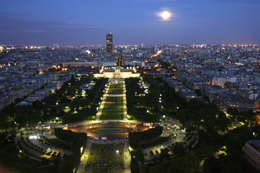 Blick vom Eiffelturm / Tour Eiffel