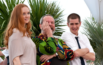 Lily Cole, Terry Gilliam, Andrew Garfield