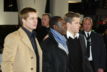 Brad Pitt, Matt Damon, Don Cheadle