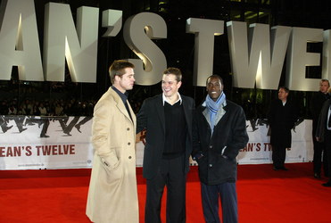 Brad Pitt, Matt Damon, Don Cheadle