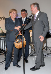 Angela Merkel, Alexander Thies, Christoph-E. Palmer