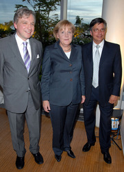 Christoph-E. Palmer, Angela Merkel, Alexander Thies