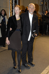 Peter Gabriel mit Gattin Meabh Flynn