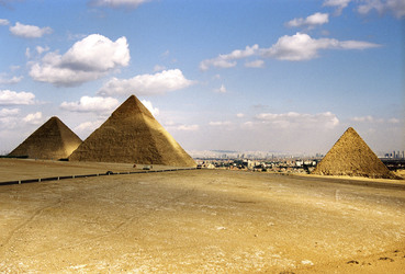 Cheops-Pyramide, Chephren-Pyramide, Mykernius-Pyramide