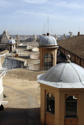 Auf dem Dach der San Pietro in Vaticano / Peterskirche / Petersdom