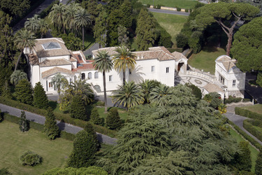 Villa in den Vatikanischen Gärten