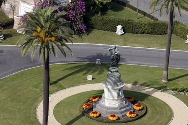 Statue in den Vatikanischen Gärten