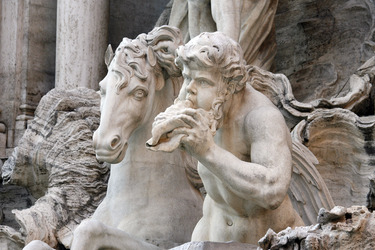 Fontana di Trevi / Trevi-Brunnen