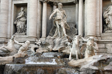 Fontana di Trevi / Trevi-Brunnen