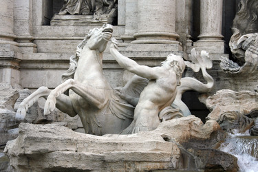 Fontana di Trevi / Trevi-Brunnen