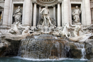 Fontana di Trevi / Trevi-Brunnen