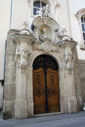 Portal der Sebastianskirche