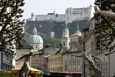 Borghesisches Fechterpaar am stadtseitigen Eingang