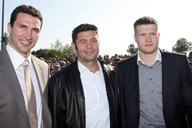 Wladimir Klitschko, Luan Krasniqi, Alexander Alexejew