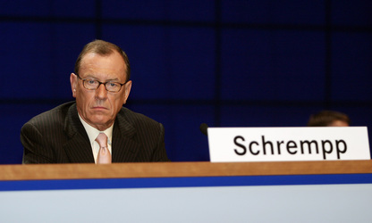 Jürgen Schrempp, deutscher Manager, Vorstandschef des Aufsichtsrates der DaimlerChrysler AG