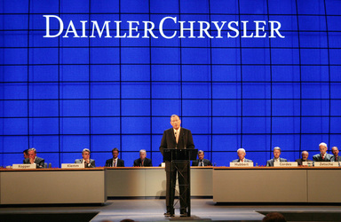 Jürgen Schrempp, deutscher Manager, Vorstandschef des Aufsichtsrates der DaimlerChrysler AG