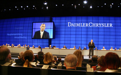 Jürgen Schrempp, deutscher Manager, Vorstandschef des Aufsichtsrates der DaimlerChrysler AG
