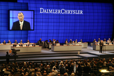 Jürgen Schrempp, deutscher Manager, Vorstandschef des Aufsichtsrates der DaimlerChrysler AG