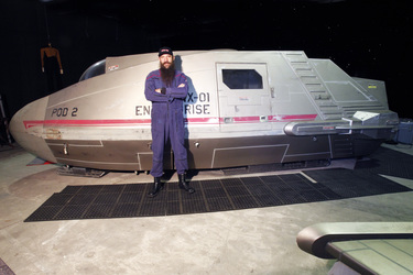 Martin Netter und sein Shuttle Pod