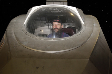 Martin Netter und sein Shuttle Pod