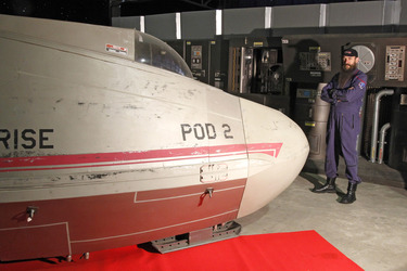 Martin Netter und sein Shuttle Pod