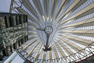 Dach vom Sony Center