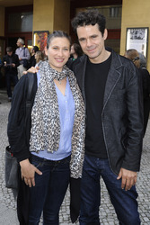 Tom Tykwer mit Frerundin Marie Steinmann