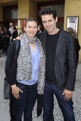 Tom Tykwer mit Frerundin Marie Steinmann