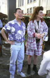 George Takei, Robin Curtis