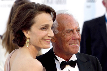 Kristin Scott Thomas, Giorgio Armani