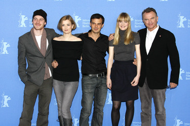 Michael Fassbender, Lucy Russell, Francois Ozon, Romola Garai, Sam Neill