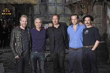 Rhys Ifans, Roland Emmerich, David Thewlis, Rafe Spall, Mark Rylance
