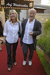 Volker Schlöndorff mit Gattin Angelika